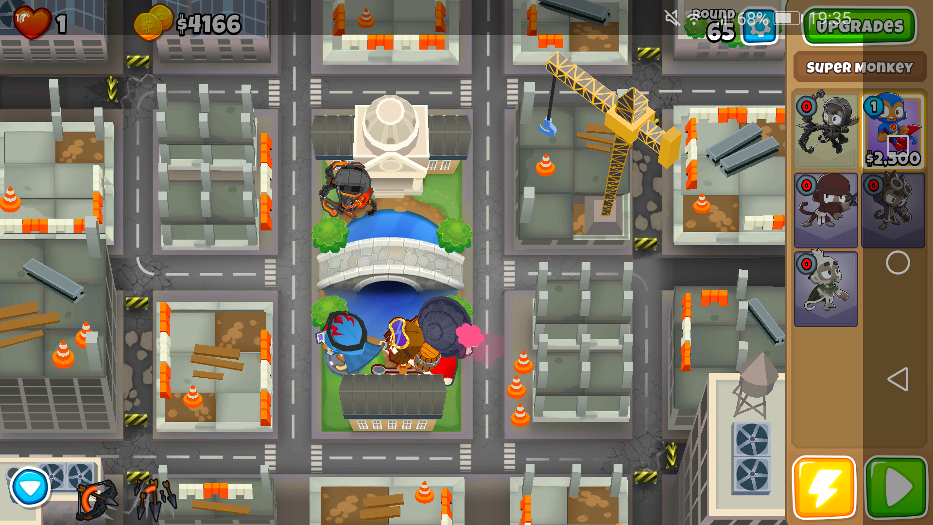 bloons super monkey 2 best setup level 82